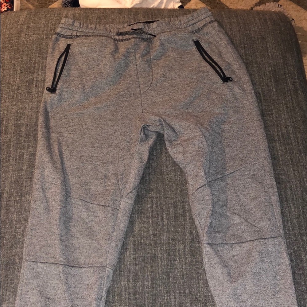 Grey joggers